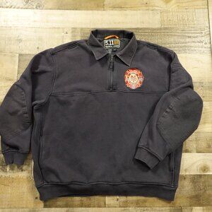 5.11 Tactical Series Fire Dept. Quarter-Zip Job Shirt – 2XL